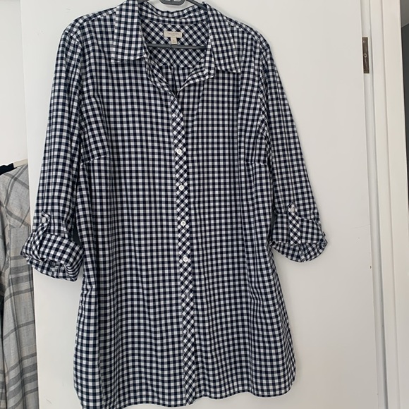 Talbot button-down tunic - Picture 2 of 8